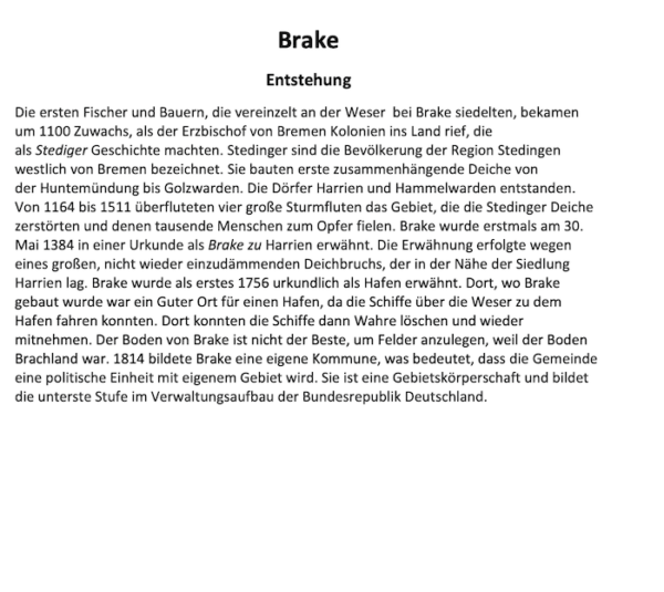 753 Rom schlüpft aus dem Ei… Gymnasium Brake